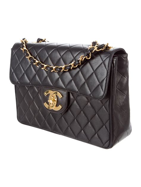 replica chanel jumbo classic flap bag|chanel classic jumbo price.